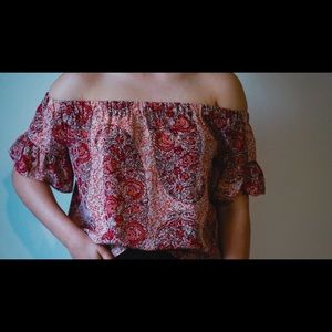 Madewell | off the shoulder top | s